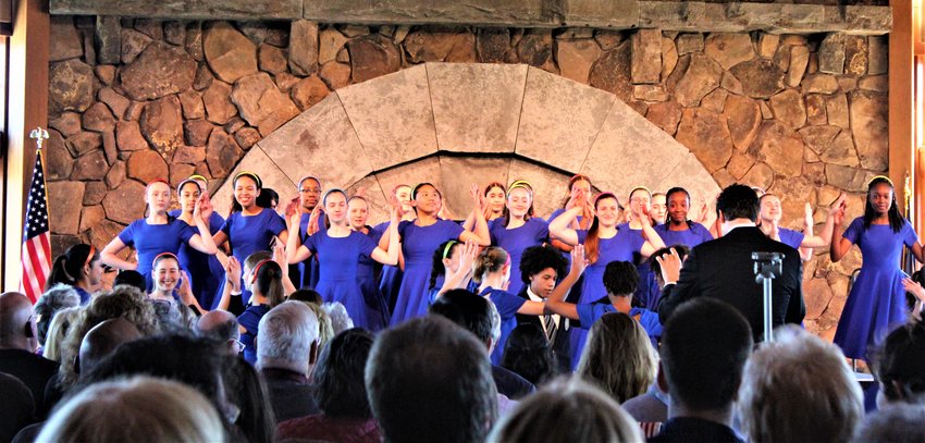 The Young People’s Chorus performed at the Bethel Woods Event Gallery in 2018. They’ll be returning for an encore performance on Sunday, December 5 at 3 p.m.